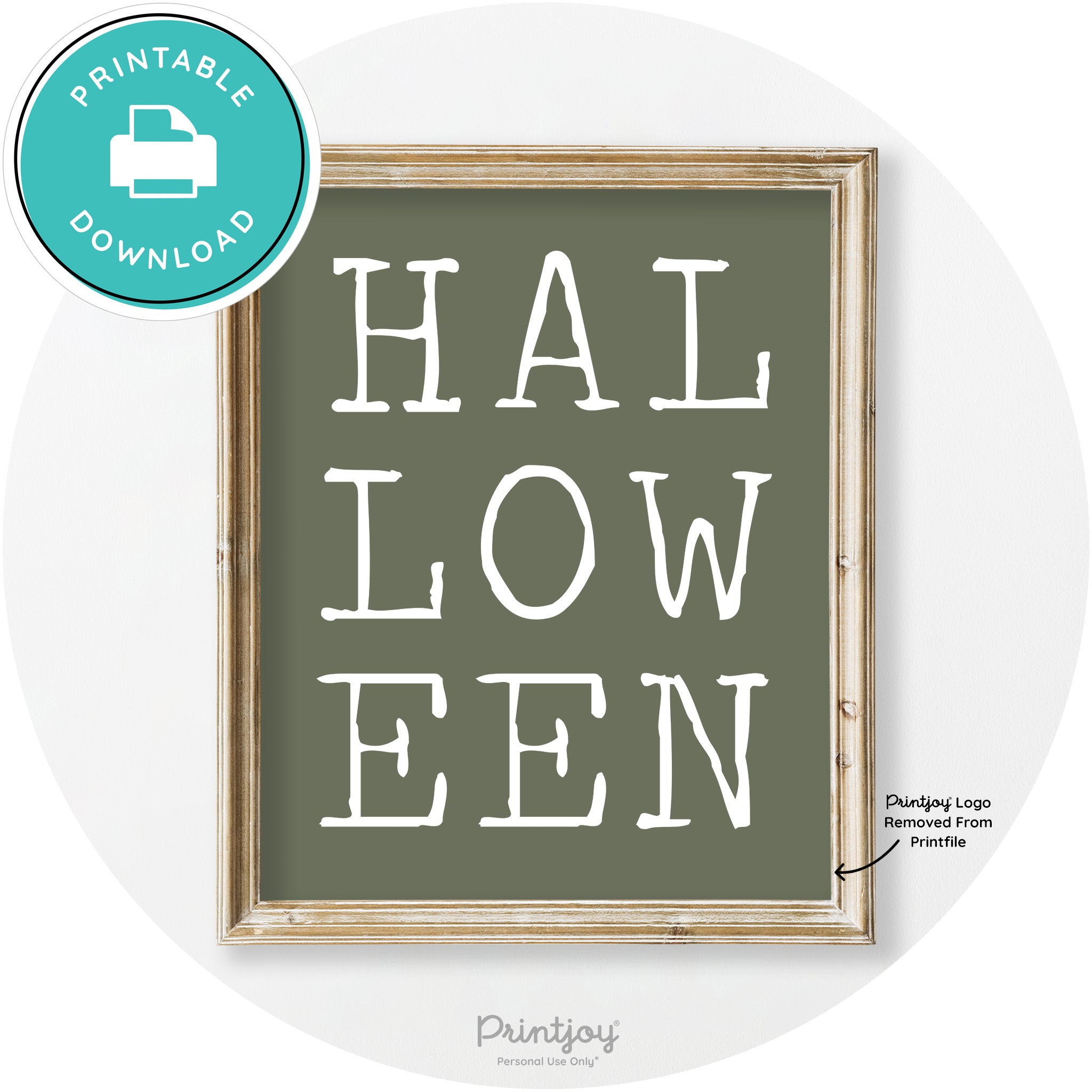 Halloween Eerie Typography Vintage Halloween Wall Art Free Printable