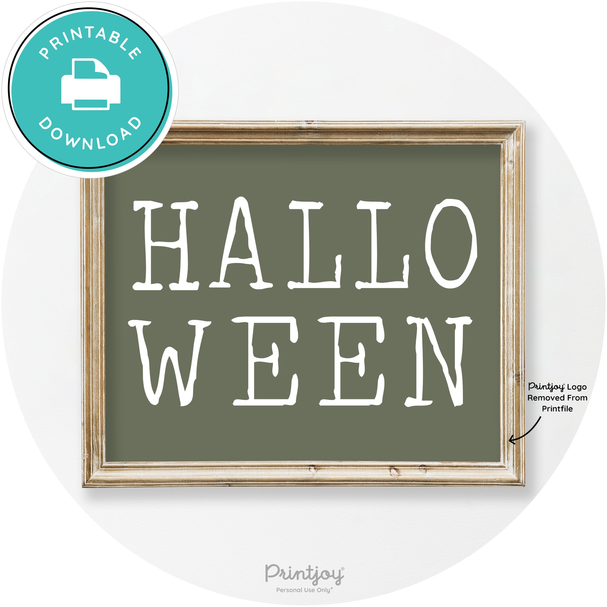 Halloween Eerie Typography Vintage Halloween Wall Art Free Printable