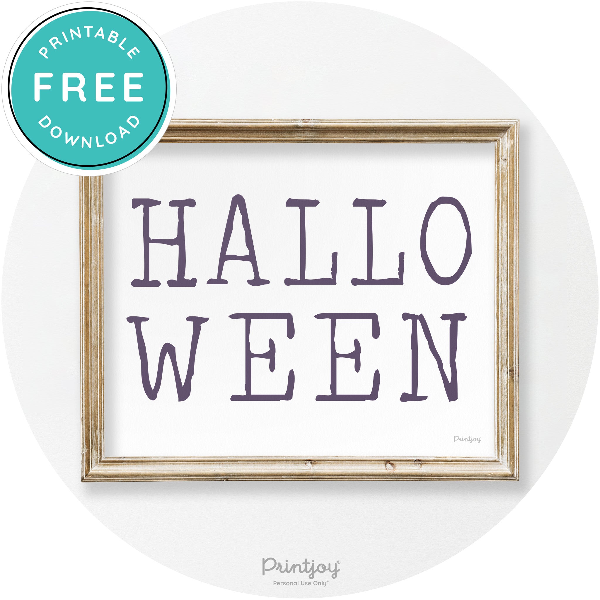 Halloween Eerie Typography Vintage Halloween Wall Art Free Printable