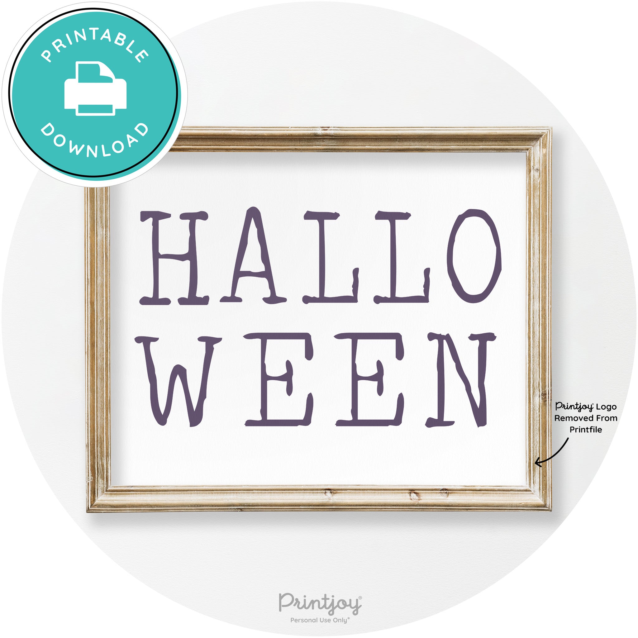 Halloween Eerie Typography Vintage Halloween Wall Art Free Printable