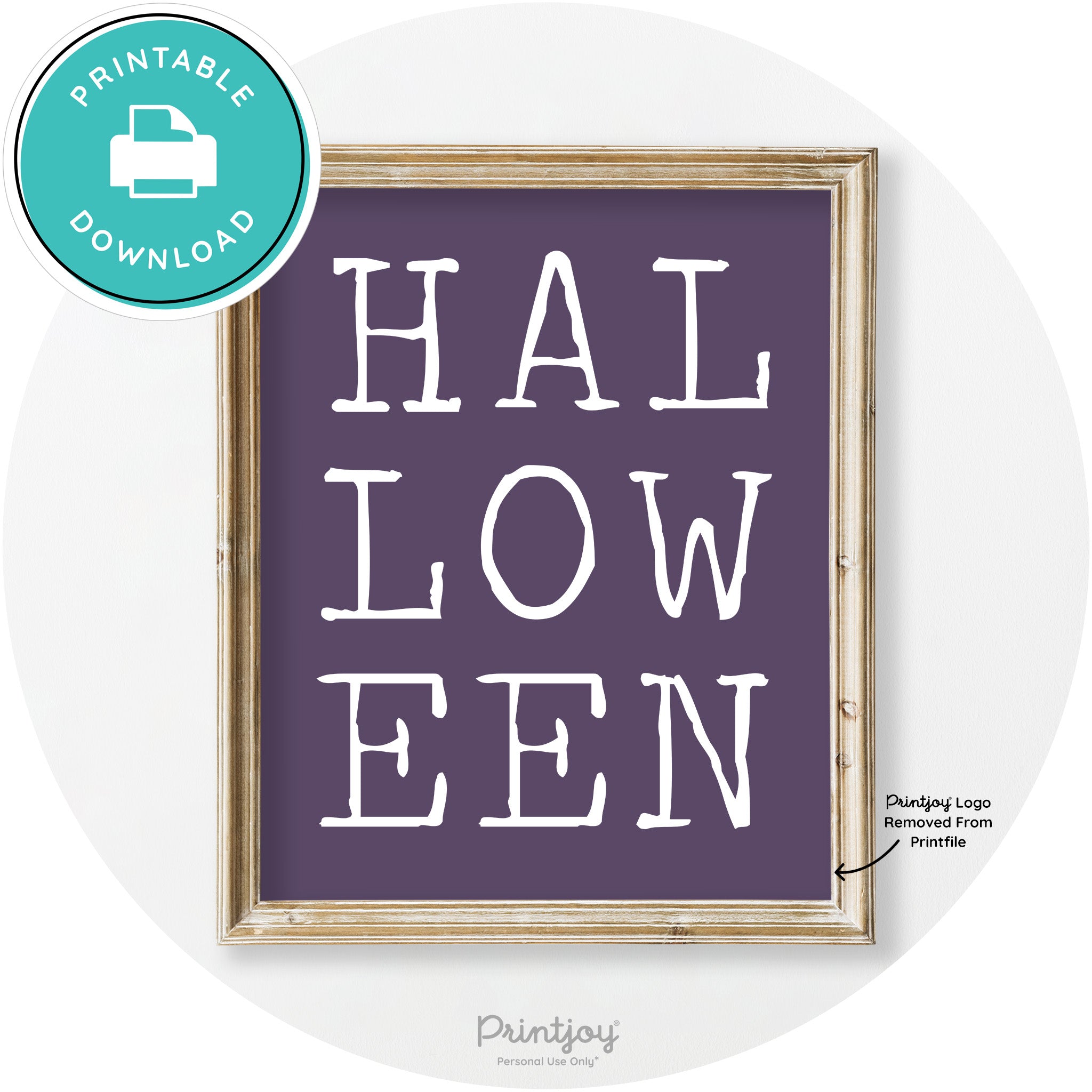 Halloween Eerie Typography Vintage Halloween Wall Art Free Printable