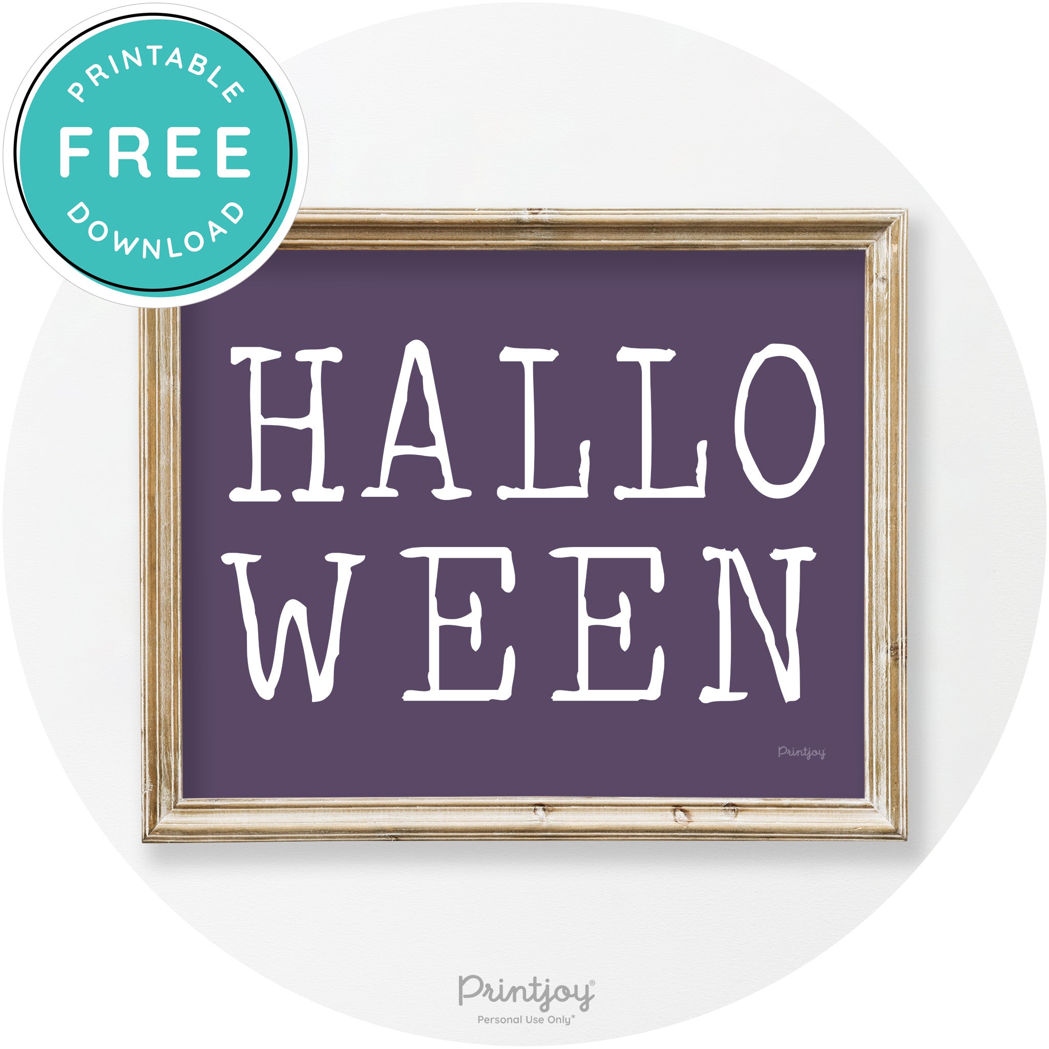 Halloween Eerie Typography Vintage Halloween Wall Art Free Printable