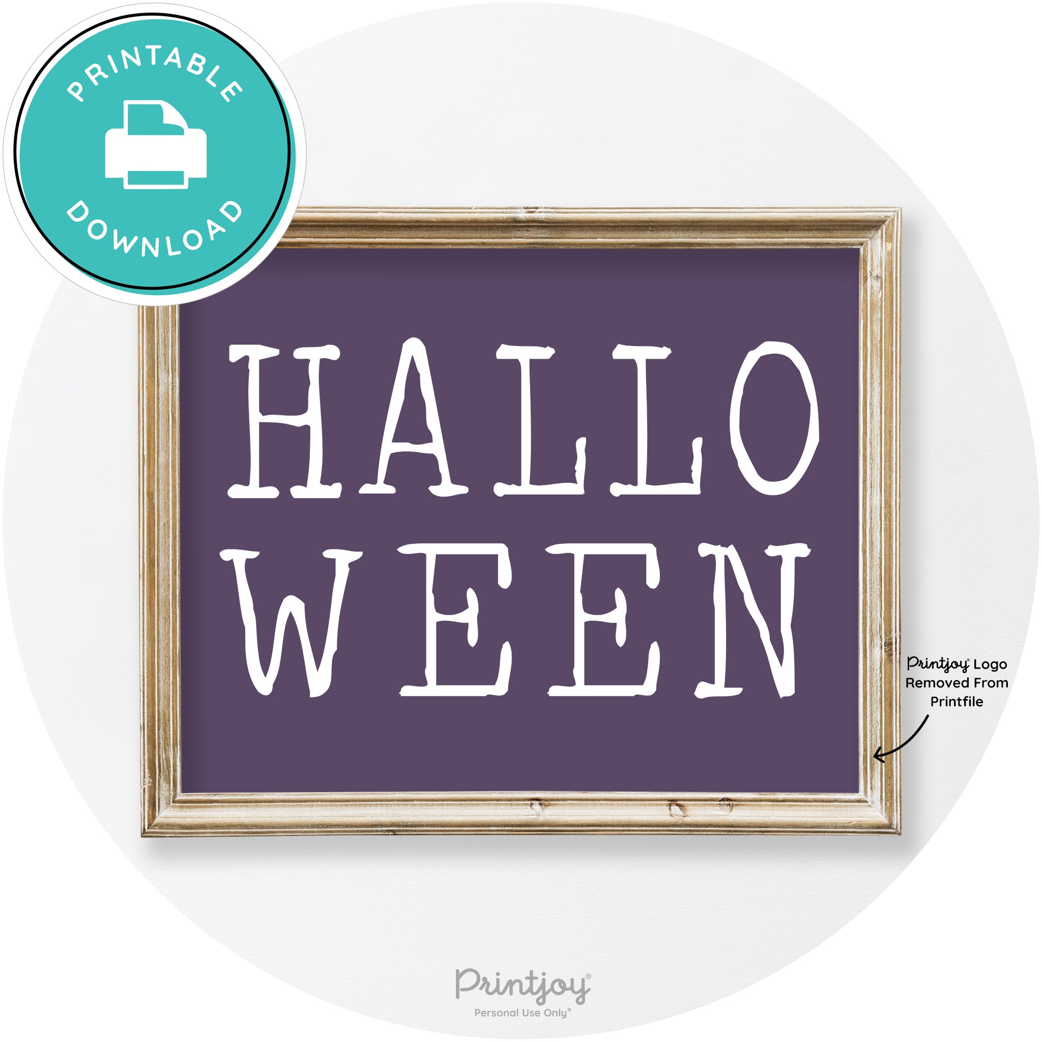 Halloween Eerie Typography Vintage Halloween Wall Art Free Printable