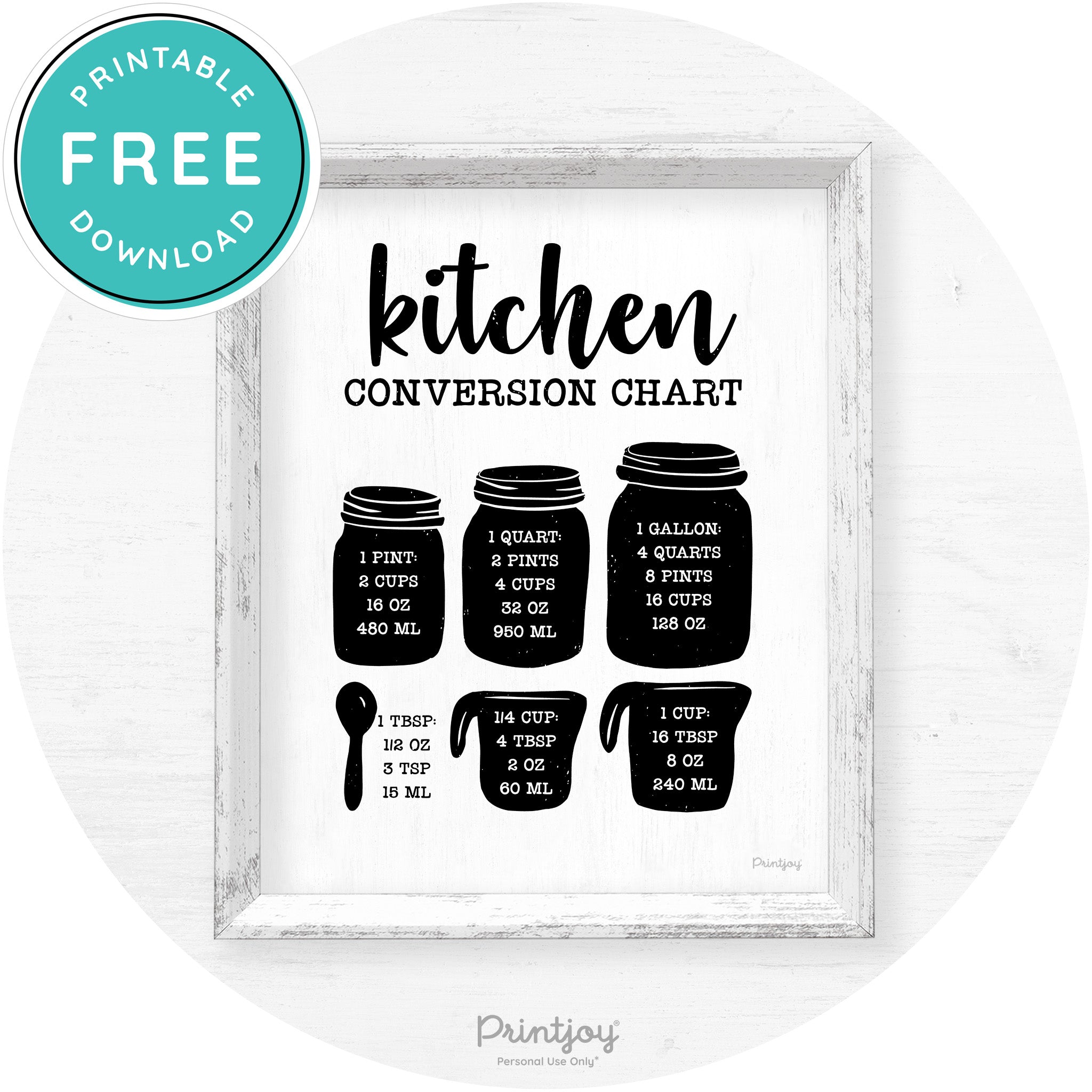 Free Kitchen Printables