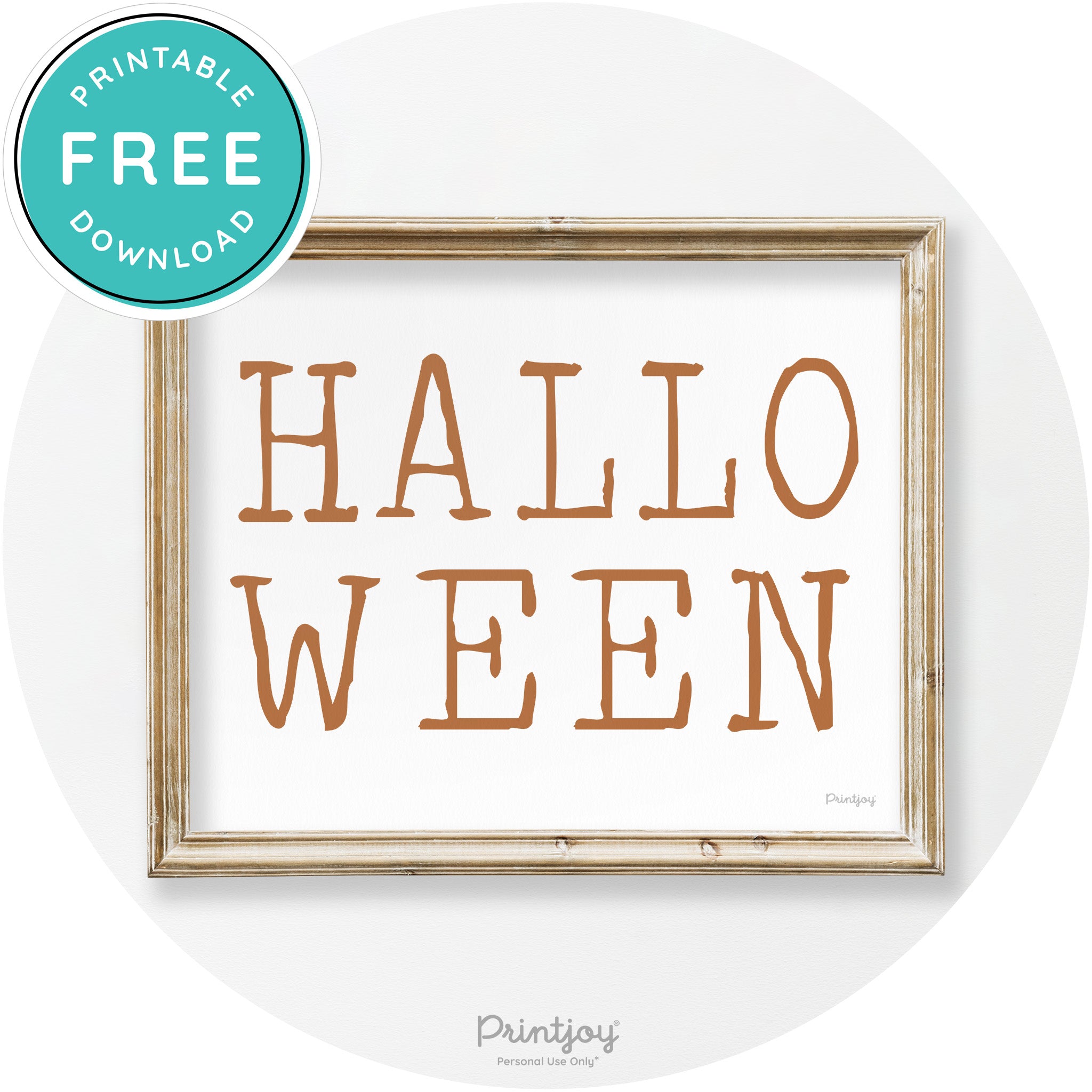 Halloween Eerie Typography Vintage Halloween Wall Art Free Printable