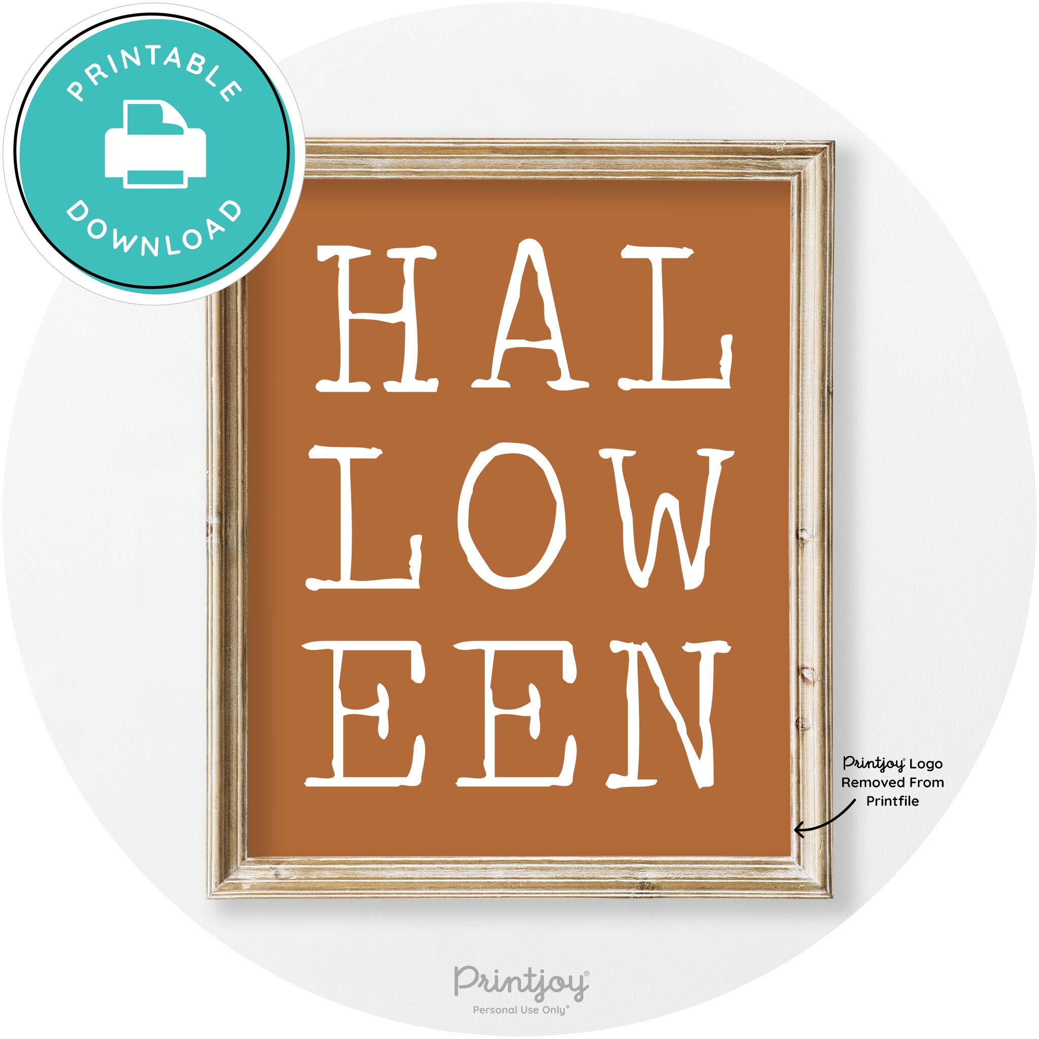 Halloween Eerie Typography Vintage Halloween Wall Art Free Printable