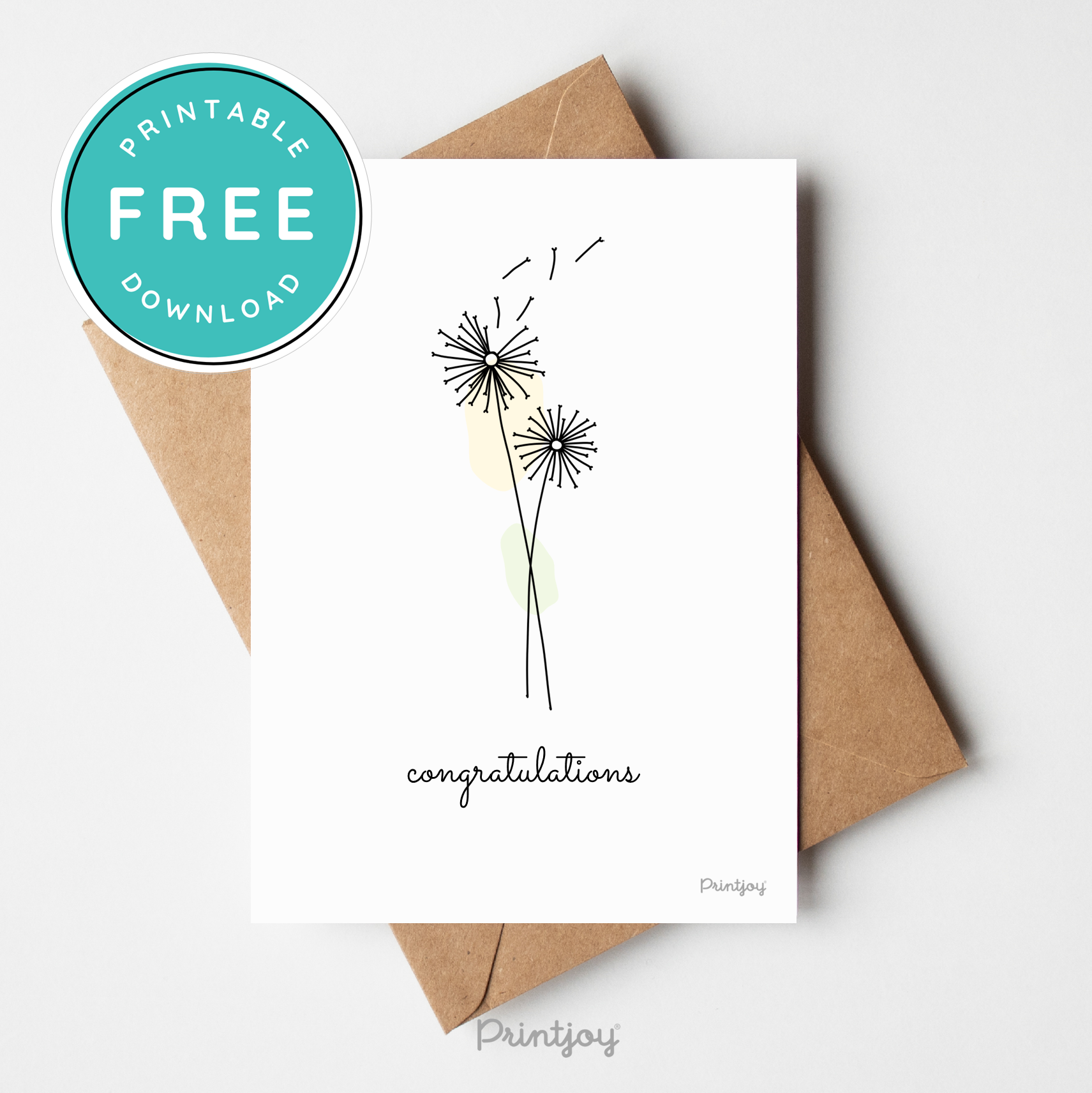 congratulations-greeting-card-lovely-floral-line-art-free-printable