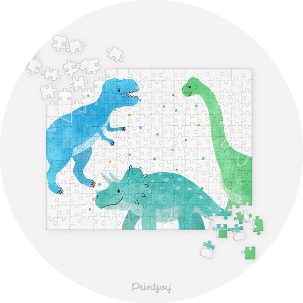 Boys Bright N Fun Dinosaur Puzzle Activity Game - Printjoy