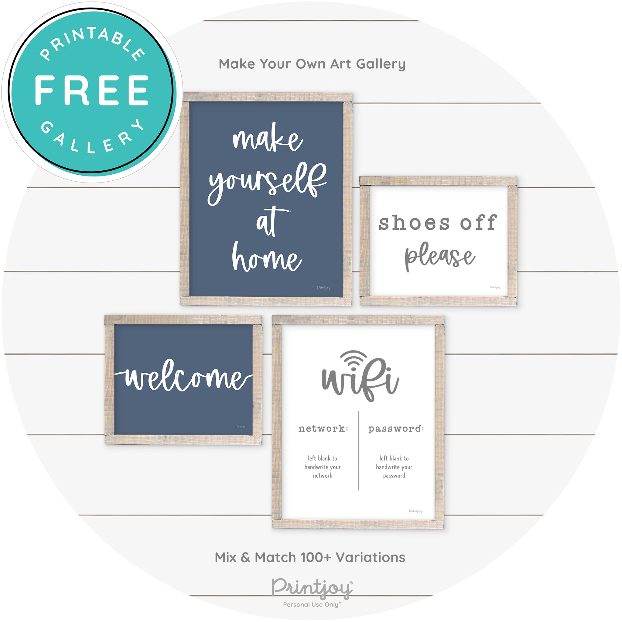 Shoes Off Please Entryway Sign Farmhouse Wall Art Free Printable