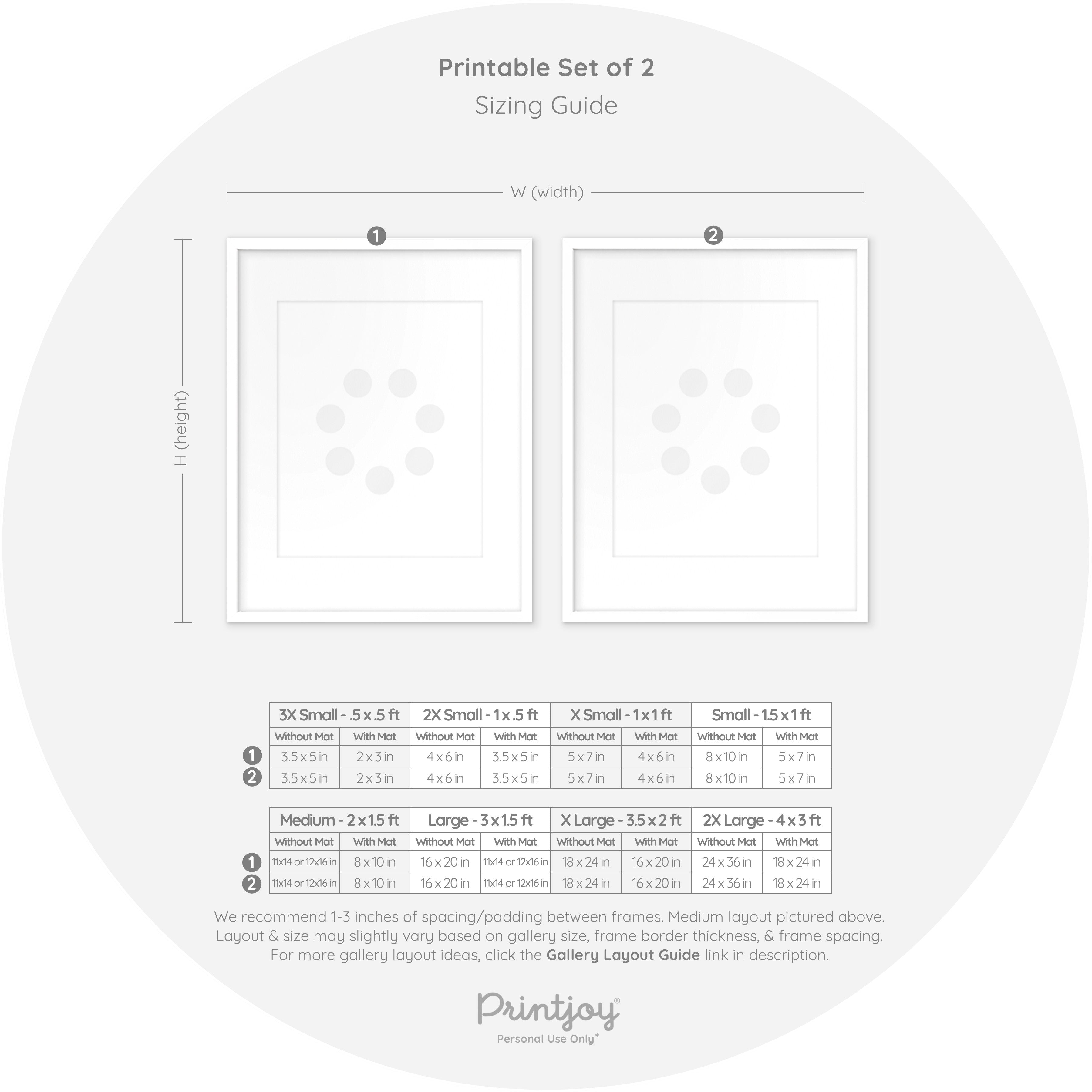 Hello Fall Set Of 2 Simple Modern Chic Wall Art Decor Free Printable