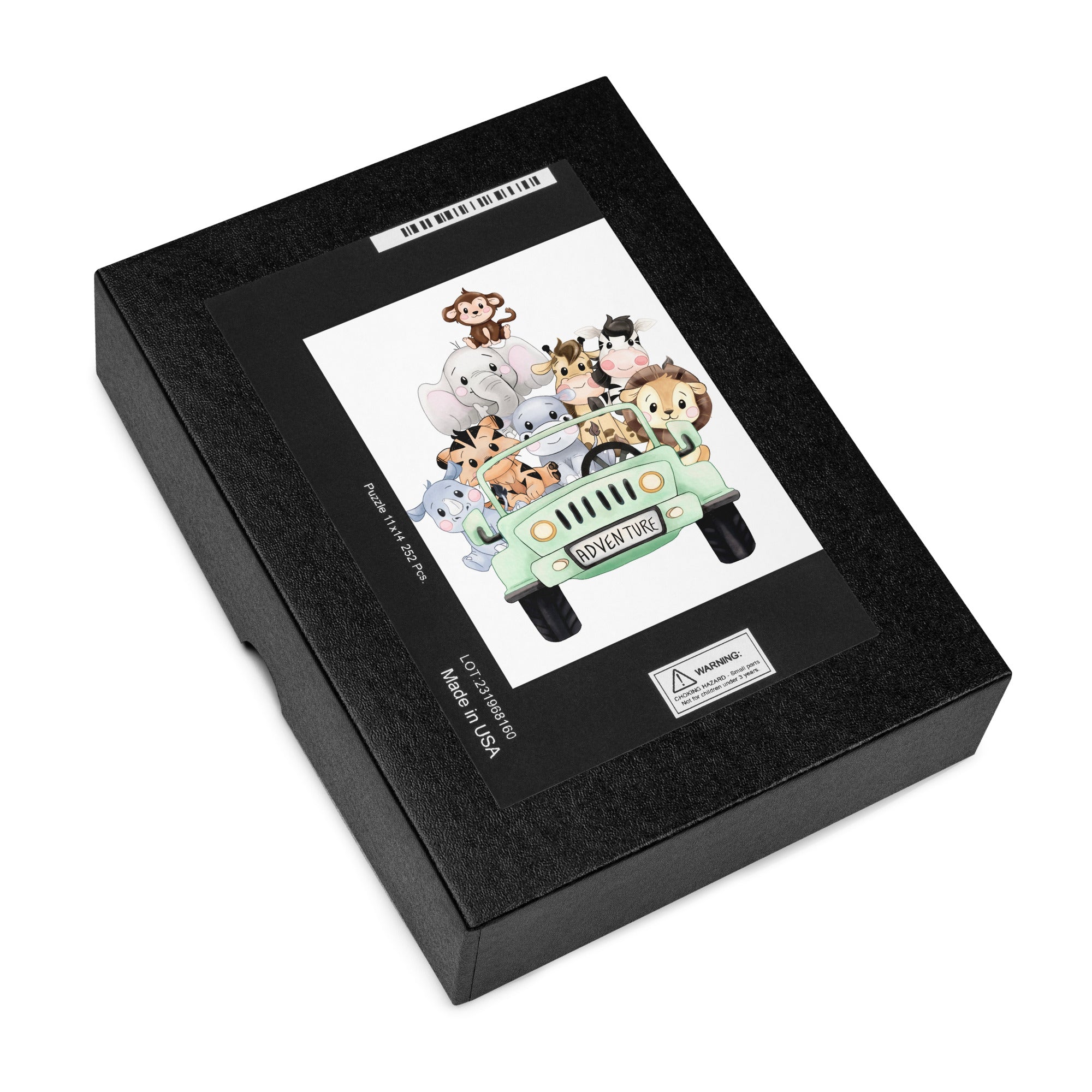 Kids Safari Animal Puzzle Gift - Printjoy