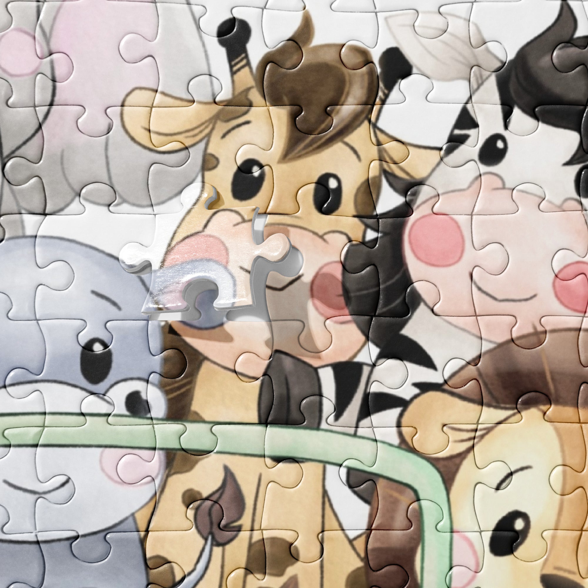 Kids Safari Animal Puzzle Gift - Printjoy