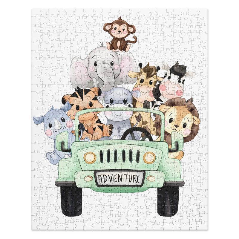 Kids Safari Animal Puzzle Gift - Printjoy