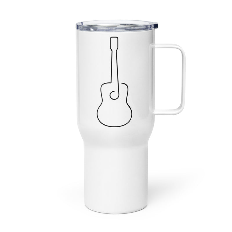 Travel mug with a handle - Printjoy