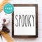 Free Printable Spooky Modern Farmhouse Halloween Wall Art Decor Download - Printjoy