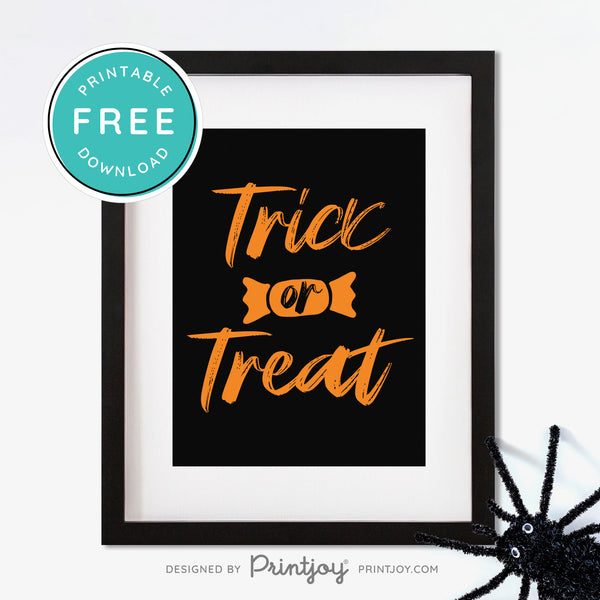 Free Printable Halloween Wall Art | Printjoy