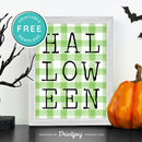 Free Printable Halloween Modern Wall Art Decor Download - Printjoy