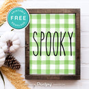 Free Printable Spooky Modern Farmhouse Halloween Wall Art Decor Download - Printjoy