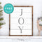 Free Printable Joy Farmhouse Christmas Winter Wall Art Decor Download - Printjoy