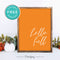 Free Printable Hello Fall Modern Farmhouse Wall Art Decor Download - Printjoy