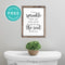 If You Sprinkle When You Tinkle • Funny Bathroom Sign • Modern Farmhouse Decor • Wall Art • Free Printable Download - Printjoy